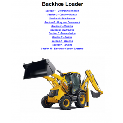 JCB instrukcje napraw + schematy + DTR: JCB 3CX T4F - 4CX T4F - instrukcja naprawy